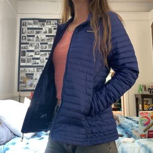 Patagonia — Women’s Blue Nano-Puff Jacket